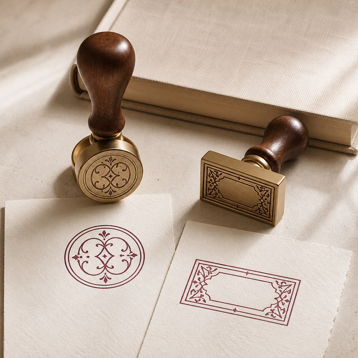 Monogram and personal stamps